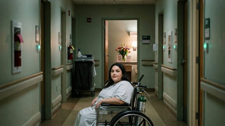Empty hospital corridor with floâ¦ 202606271619